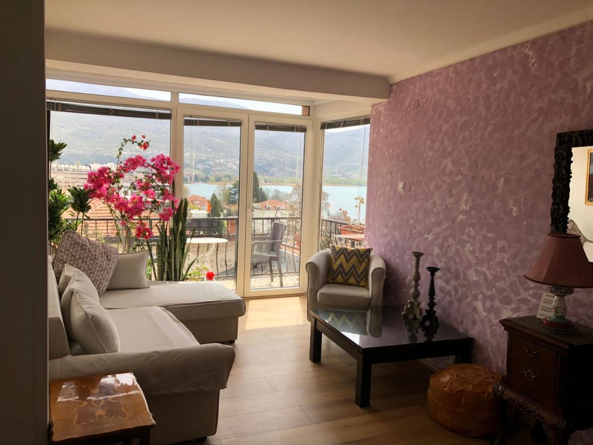 Villa Stefanija Ohrid Esterno foto